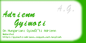 adrienn gyimoti business card